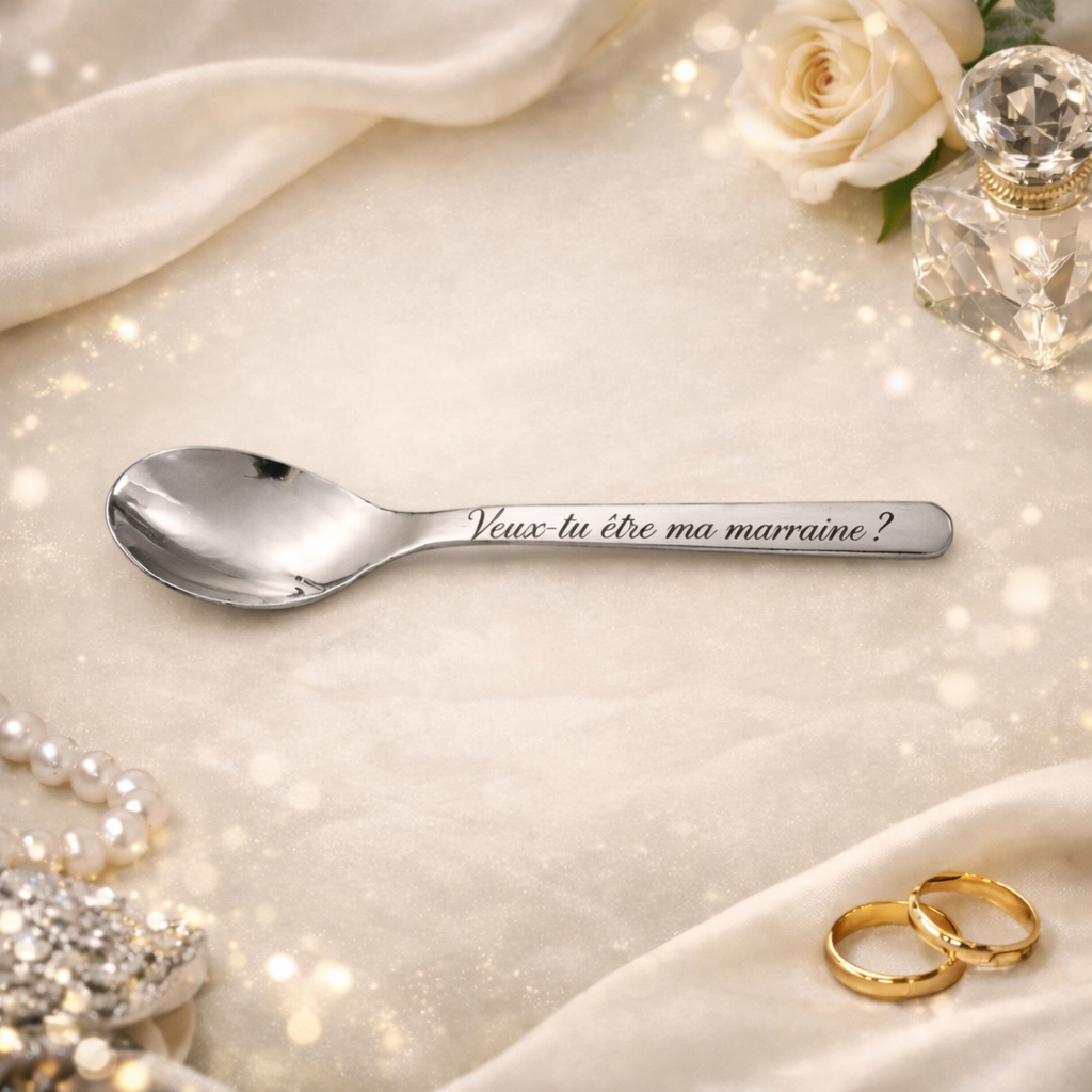 Cuillère personnalisée - Texte au choix