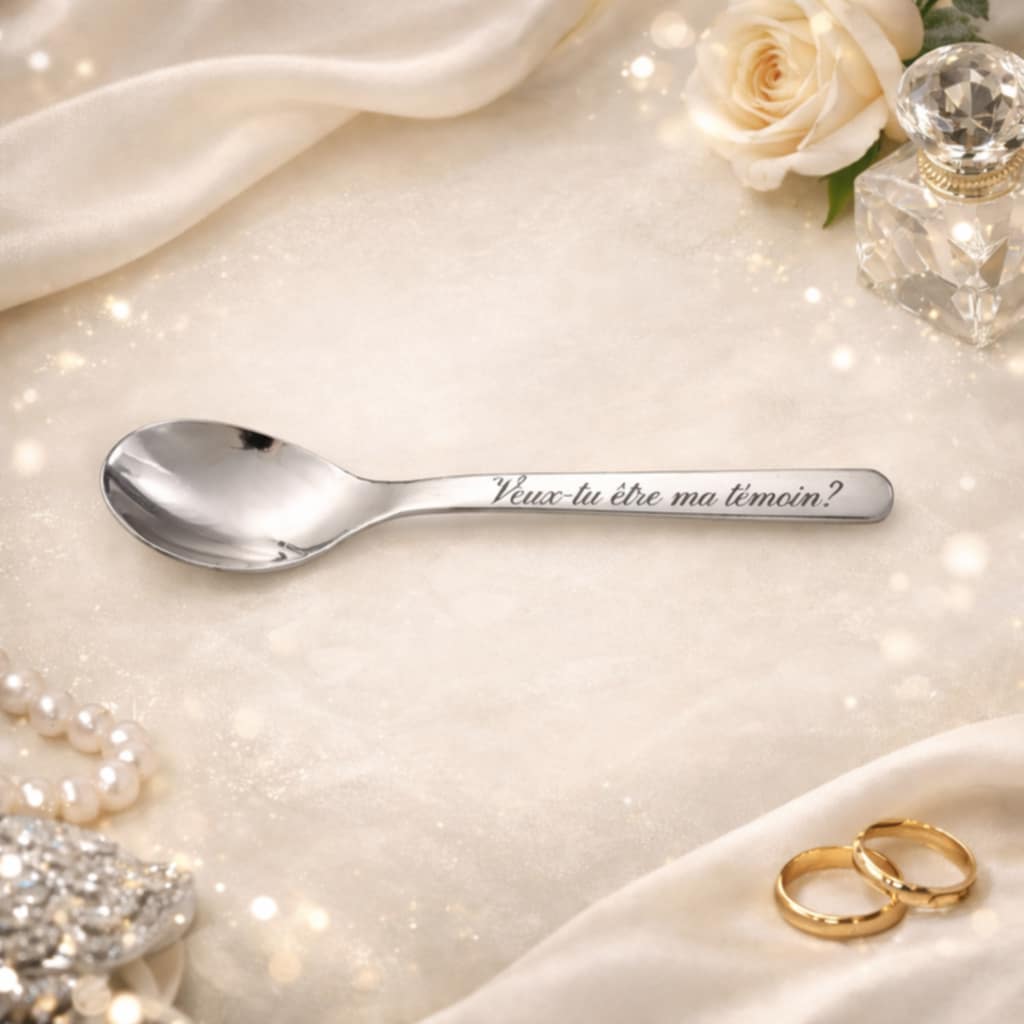 Cuillère personnalisée - Texte au choix