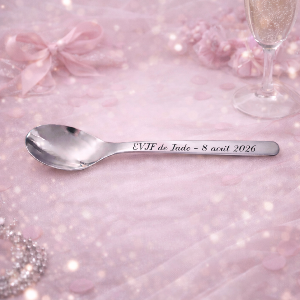 Cuillère personnalisée - Texte au choix