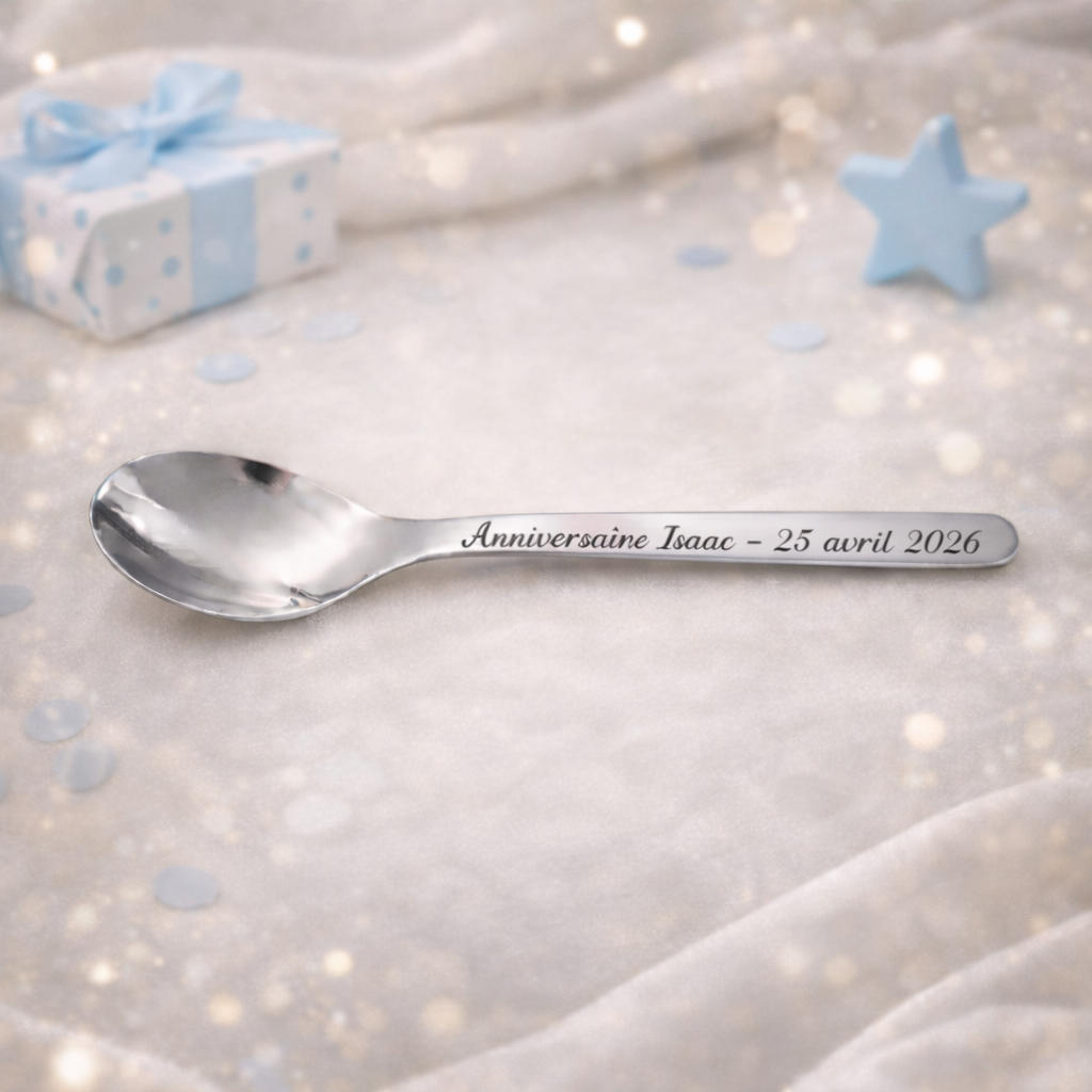 Cuillère personnalisée - Texte au choix