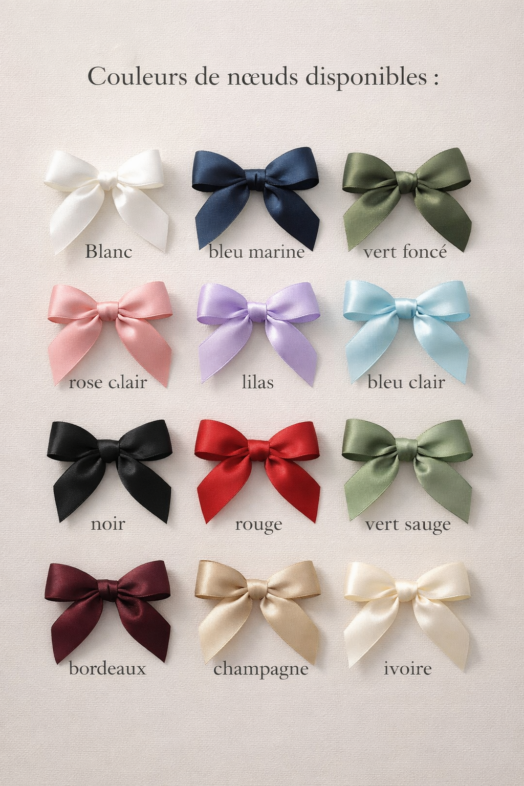 Flûte à champagne personnalisée EVJF – nœud couleur au choix